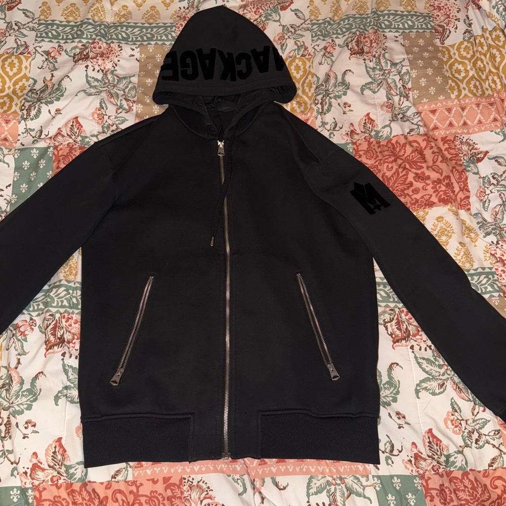 Black Hooded Jacket